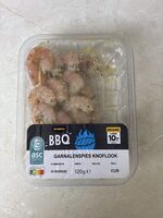 BBQ garnalenspies knoflook