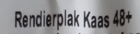 Rendierplak kaas 48+