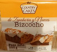 Bizcocho de zanahoria y nueces