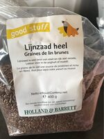 Graines de lin brunes