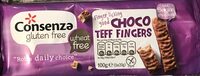 Choco teff fingers