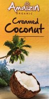 Creamed coconut