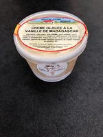 Crème glacée à la vanille de Madagascar