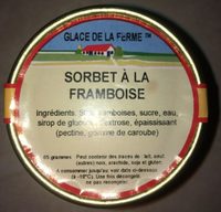 Sorbet a la framboise