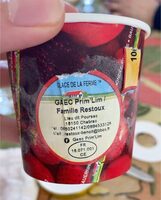 Glace au nougat