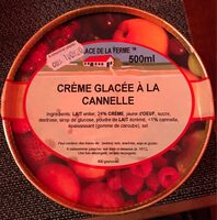 Crème Glacée à la cannelle