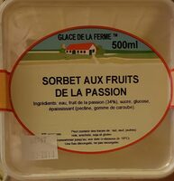Sorbet aux fruits de la passion