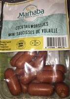 Mini saucisses de volailles halal