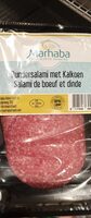 Salami de bœuf et dinde