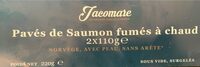 Pavés de saumon fumés à chaud