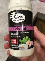 Sauce a base de yaourt echalote