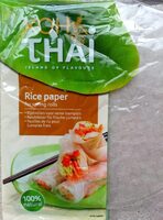 Rijst papier for spring rolls