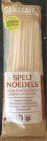 Spelt noedles