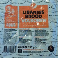 Libanees Brood Volkoren