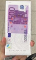 Tablette chocolat 500€