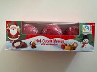 Hot cocoa bombs with marshmallows