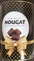 Nougat chocolat au mait et cacahuètes