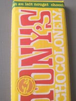 Tony's chocolonely chocolat au lait nougat