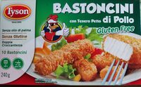 Gluten free bastoncini con tenero filetto dIGPollo