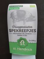 Drooggezouten Spekreepjes
