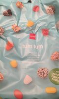 HEMA tum tum gommes sucrées met natuurlijke kleur-