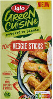 Green cuisine veggie sticks