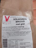 Mix voor Volkorenbrood met gist