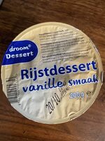 Rijstdessert Vanille