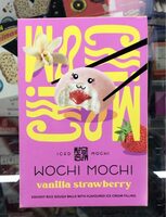 Mochi vanilla strawberry