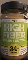 High fiber peanut butter
