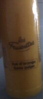 Jus d’orange sans pulpe