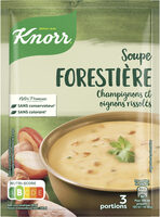 Knorr Soupe Déshydratée Forestière Champignons & Oignons 3 Portions