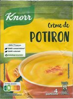 Knorr Soupe Crème de Potiron 100g 3 Portions