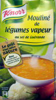 Mouliné de légumes vapeur au sel de Guérande Knorr