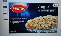 Findus Vongole Sgusciate e Pulite