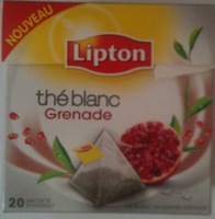 Lipton thé blanc - Grenade