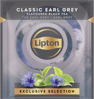 Lipton Exclusive Selection Thé Noir Earl Grey 25 sachets pyramides