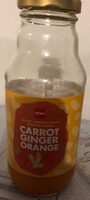 Jus carote orange ginger