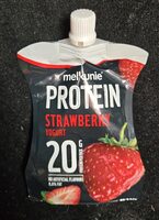 Melkunie protein strawberry 0.8% fat yogurt