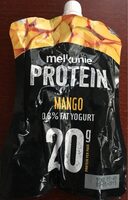 0.8% fat protein mango yoghurt