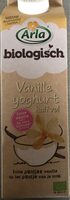 Biologische vanille yoghurt halfvol