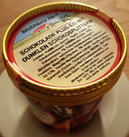 Schokolade Plus-weiß mit dunklen Schokosplittern