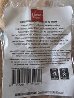 Schnittbroodje volkoren