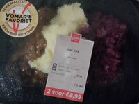 Rode kool met hachee