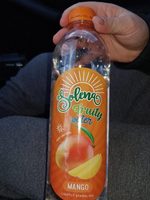 Eau gazeuse mangue low calories