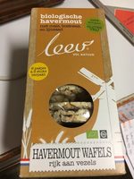 Leev Leev Bio Haverm Wafel Mais Boe