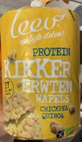 Protein kikker erwten wafels