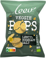 Veggie Pops Lentil Rosemary Salt