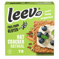Leev®  bio FREE FROM GLUTEN oatcracker natural 100g