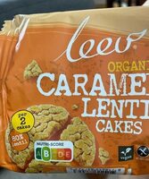 Caramel lentil cakes